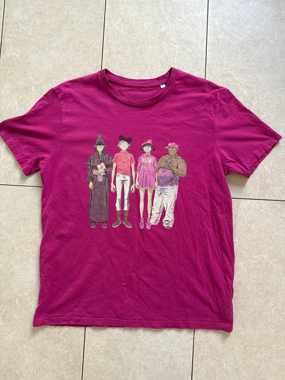 Gorillaz Band T-Shirt Large